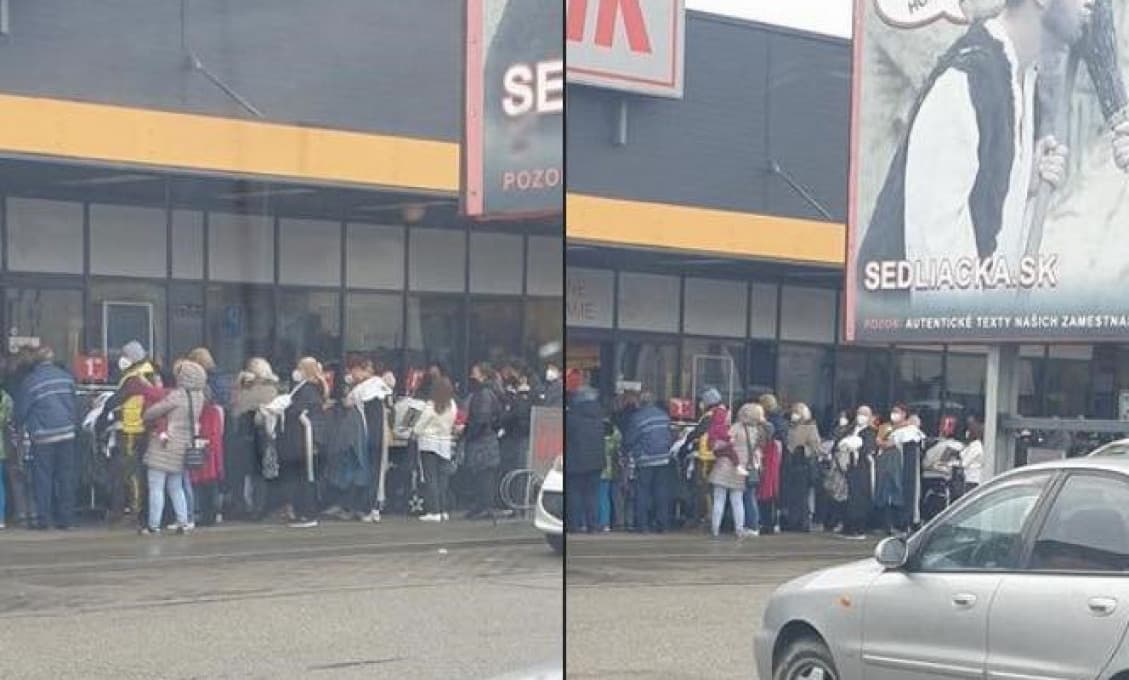 V obchodoch a shoppingoch prepuklo hotové šialenstvo! Ľudia berú obchody útokom