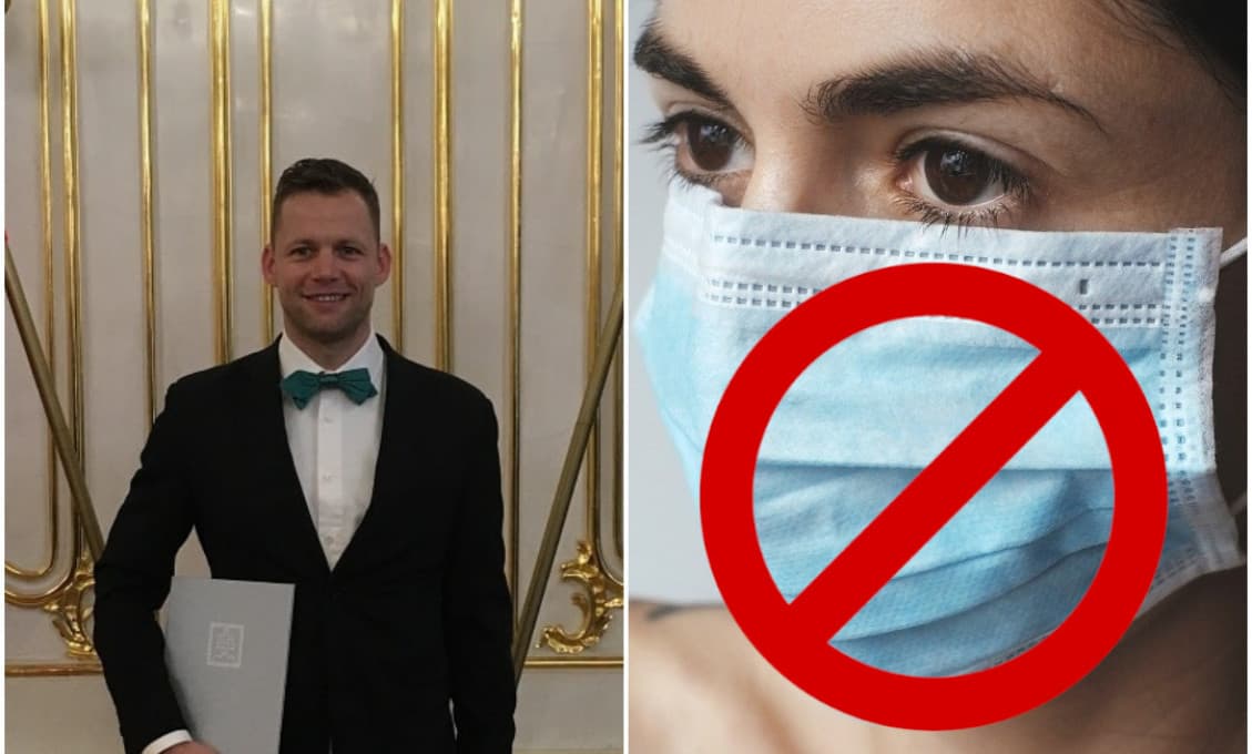 Sudca Harabin mladší pojednáva bez rúška: Tvrdí, že opatrenia sú nulitné a prekrývanie tváre dobrovoľné!