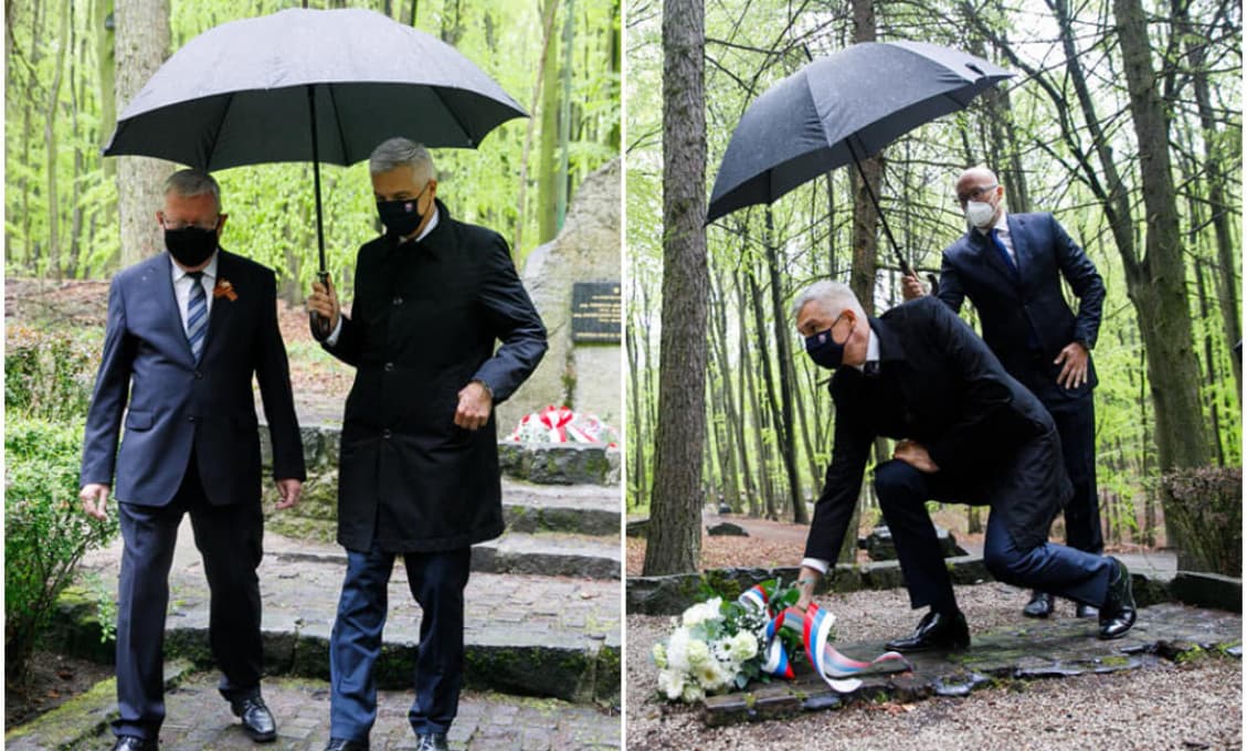 Ruský veľvyslanec sa pri pamätníku (nechtiac) stretol s Korčokom: Ambasáda nášho ministra "využila" len ako fotografa!