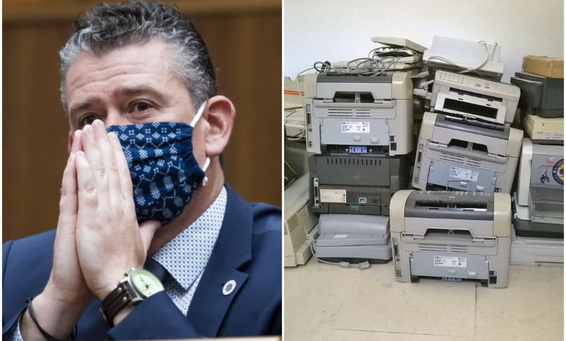 Kým Mikulec kupuje limuzíny za 160-tisíc, jeho vyšetrovatelia toner do tlačiarní. Za vlastné!