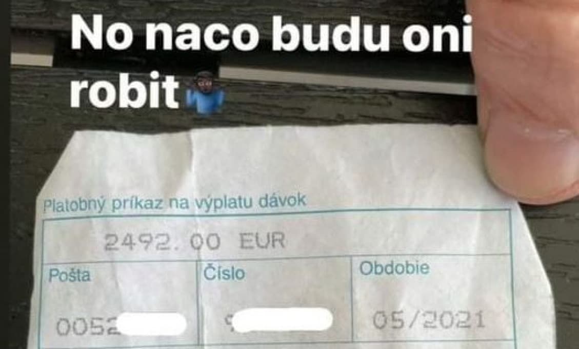 Neuveriteľné: Poberateľ dávok dostal podporu 2492 eur! Tak načo by šiel do roboty?