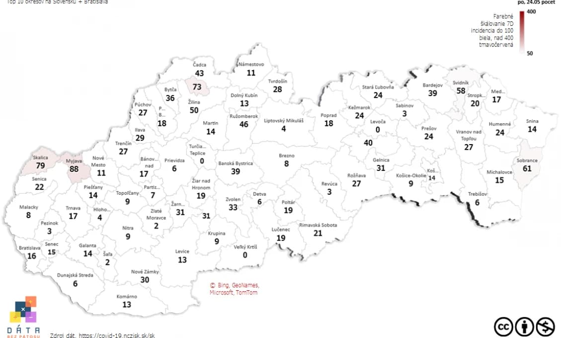 Vyhrali sme? Dáta bez pátosu končia s reportmi. "Čísla sú nízke a mapa je biela"
