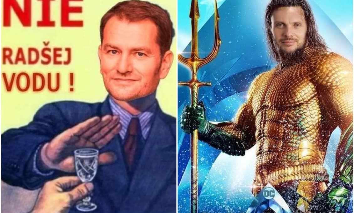 Konečne zo seba zmyl mačiakov šampón! Slováci sa zabávajú na obliatom Matovičovi vo veľkom