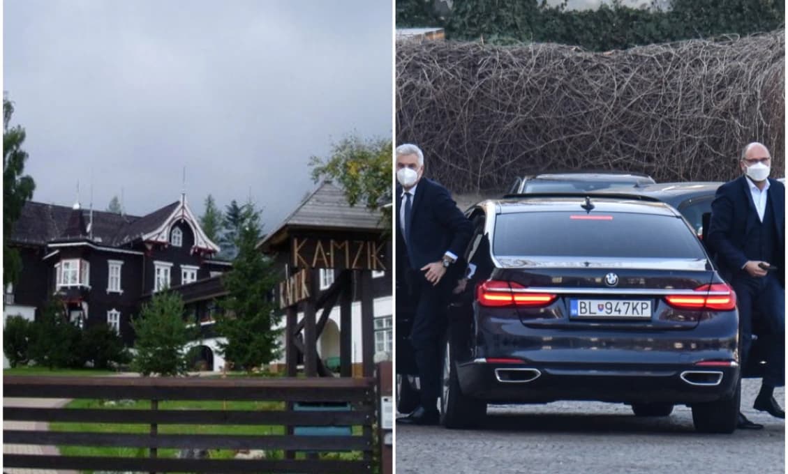 Ďalšie tajné stretnutie? "Papaláši" vraj v premiérovej vile len sledovali hokej!