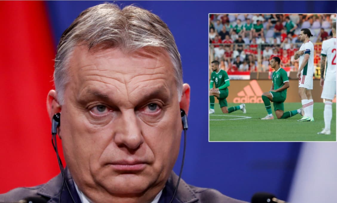 Maďarskí futbalisti nepokľakli. My kľačíme len pred Bohom, vlasťou a ženou, povedal Orbán