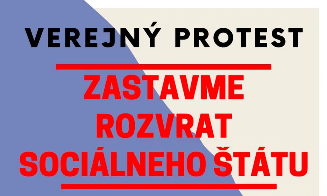 Zastavme rozvrat sociálneho štátu. Odborári pozývajú na veľký protivládny protest