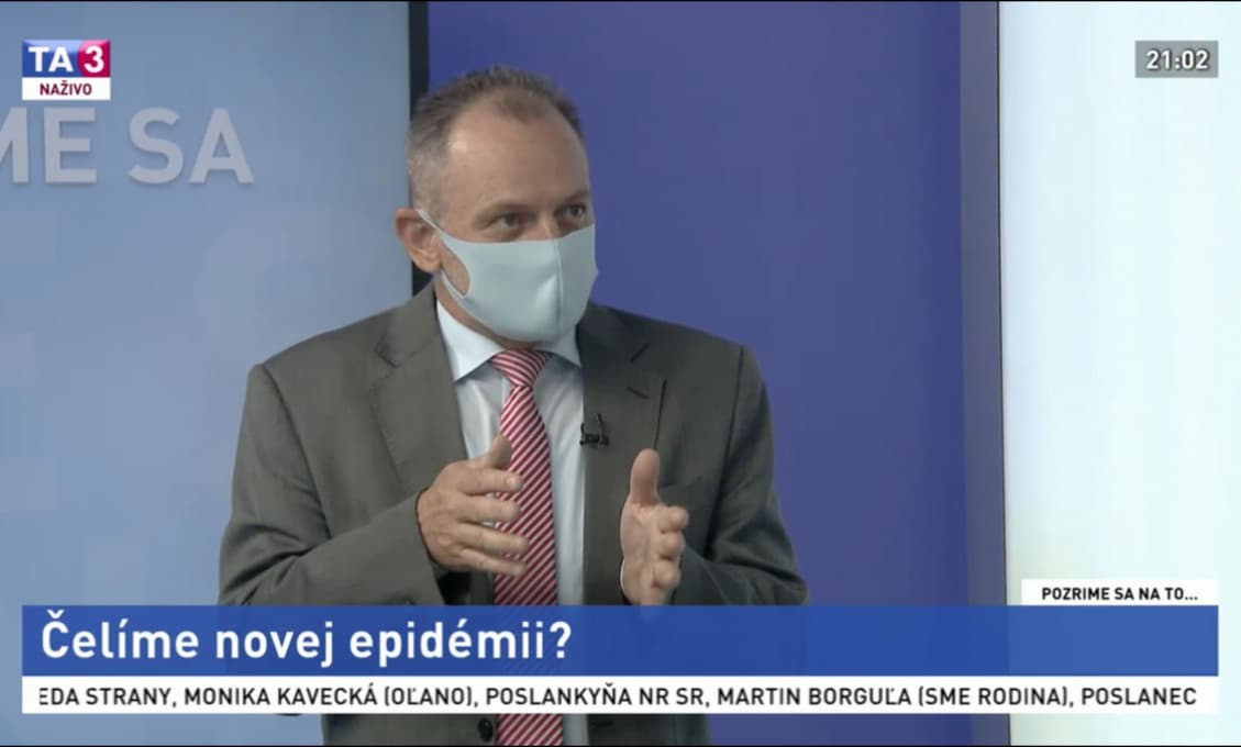 Výborná správa. Smrtnosť delta variantu je desaťkrát nižšia, hovorí Bošňák z Dáta bez pátosu
