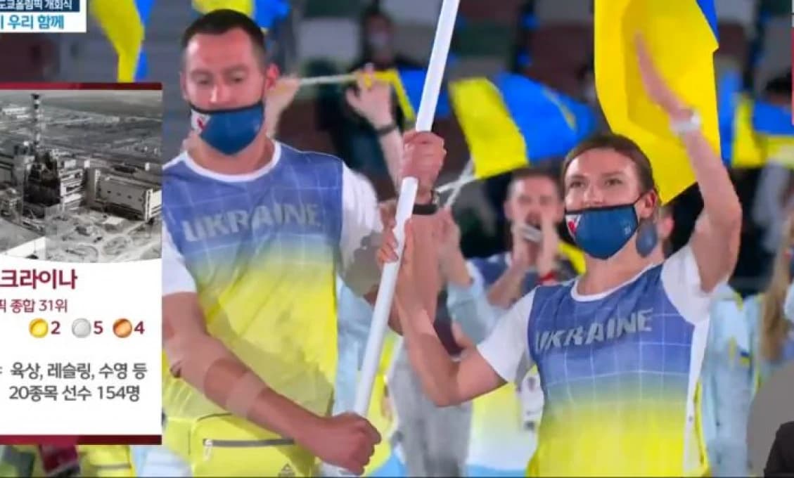 Pizza pre Taliansko a Černobyľ pre Ukrajinu? Juhokórejská televízia sa ospravedlnila za „nevhodnú“ grafiku počas prehliadky olympijských národov