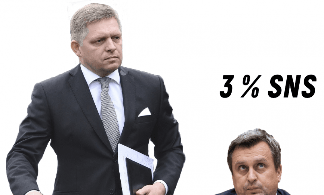 Blcha vraví slonovi, že ho nepočuť: Trojpercentná SNS verejne útočí na svojho úspešnejšieho kolegu