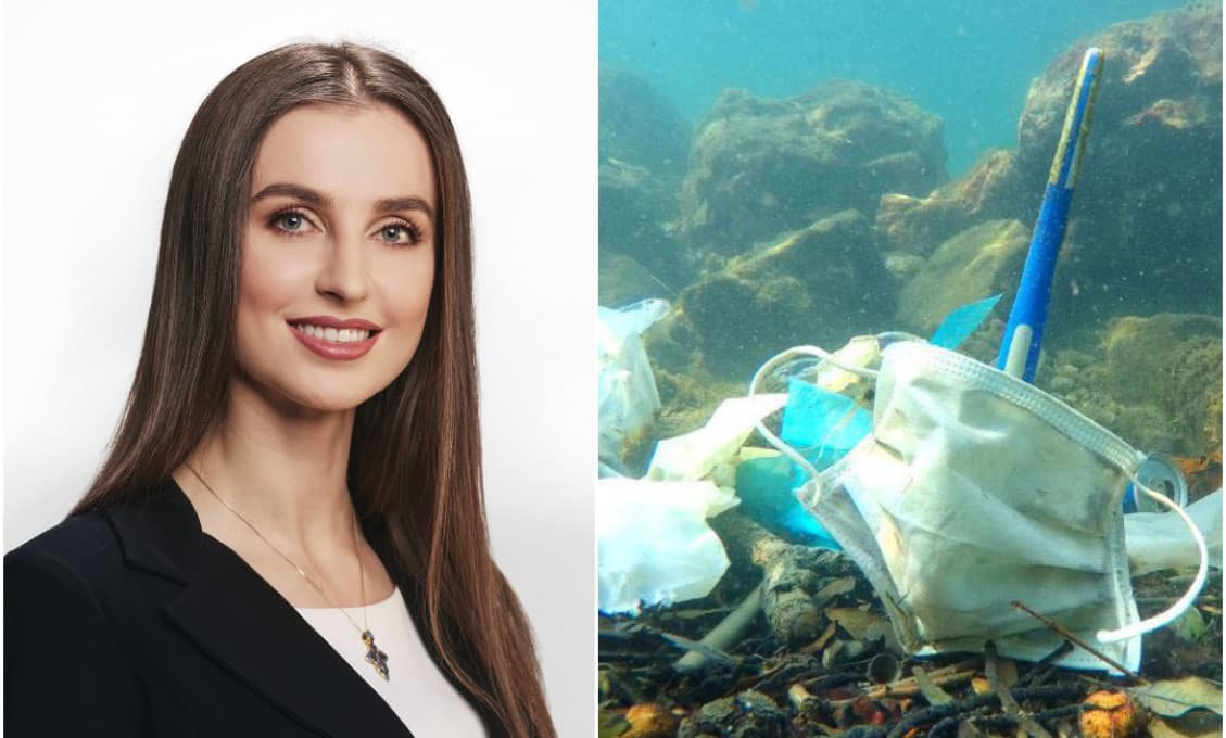 Harabinova kandidátka proti ekoterorizmu: Rúška znečisťujú oceány extrémne rýchlym tempom