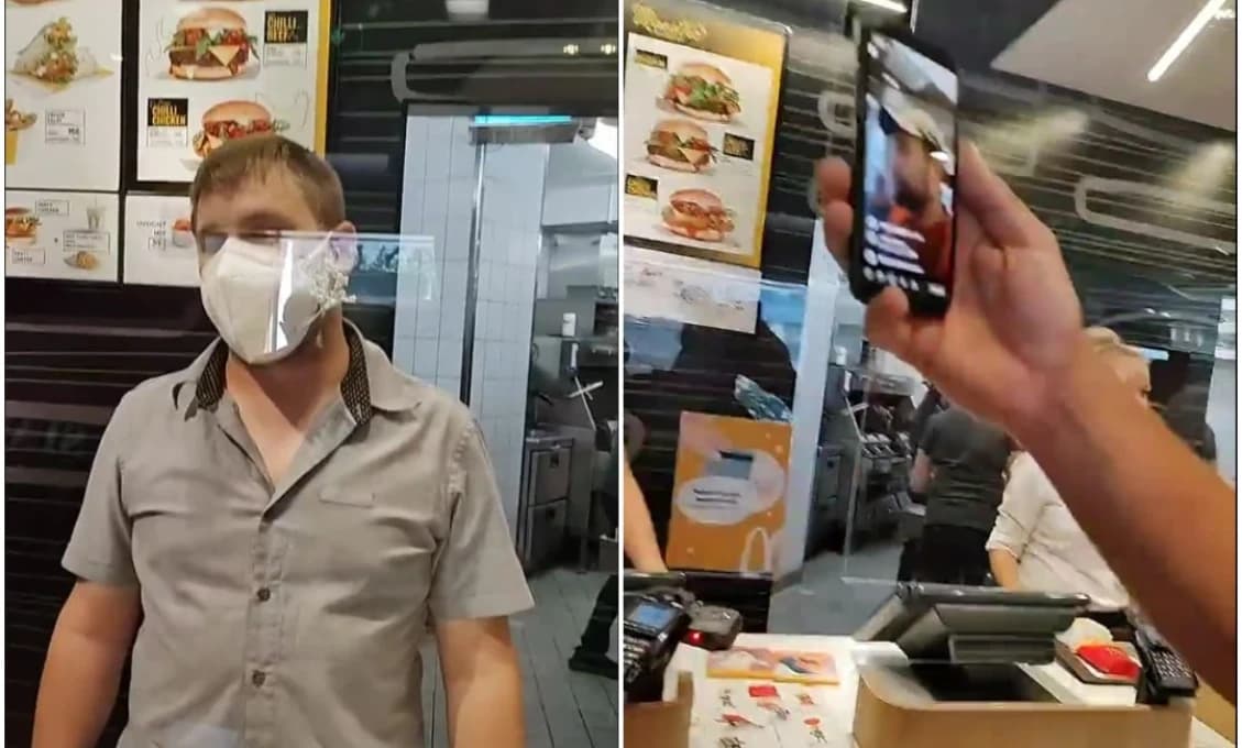 V českom McDonalde nechceli obslúžiť zákazníkov bez rúška: V predajni to vrelo(VIDEO)