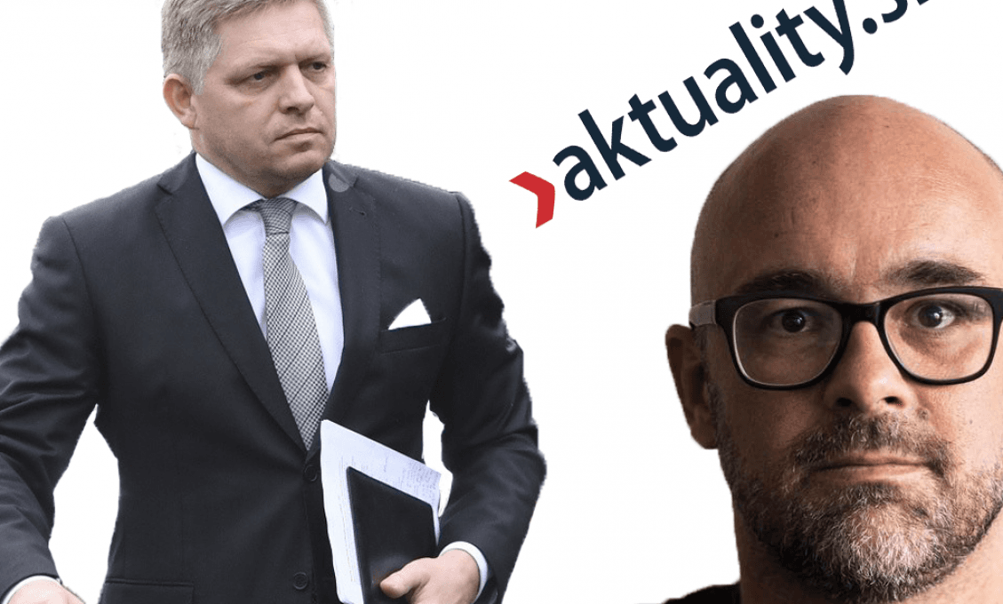 Fico má plné zuby portálu aktuality.sk. Najmä jeho šéfredaktora Bárdyho