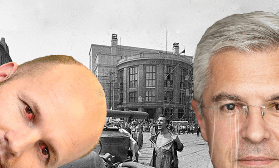Kakofonický prejavy rusofóbie dvoch poslušných ministerských hysteriek Korčoka a Naďa