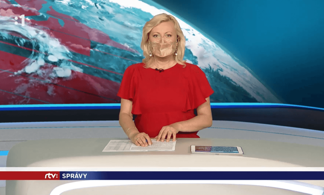 Moderátorka RTVS urobila v závere správ niečo, čo nikto nečakal! Myslela si, že kamery sú už vypnuté