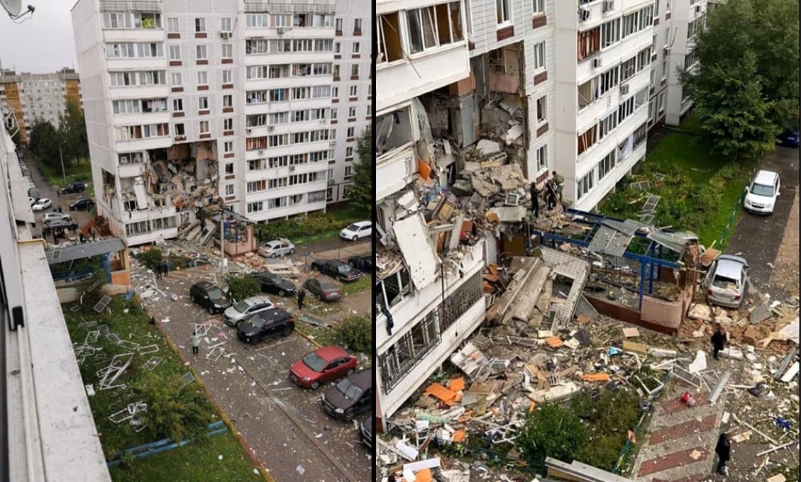 Rusko: Po výbuchu plynu v bytovke hlásia dvoch mŕtvych