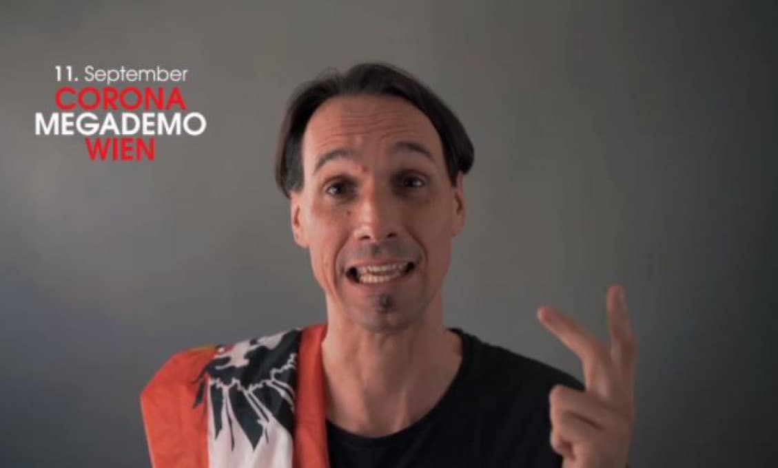 Zobuď sa, Rakúsko! Megademonštrácia proti koronovým opatreniam 11. septembra 2021 vo Viedni! (Siri Sanning, Willi Huber)