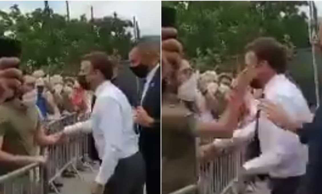 „Neľutujem“: Francúz, ktorý dal facku Macronovi dostáva stovky podporných listov