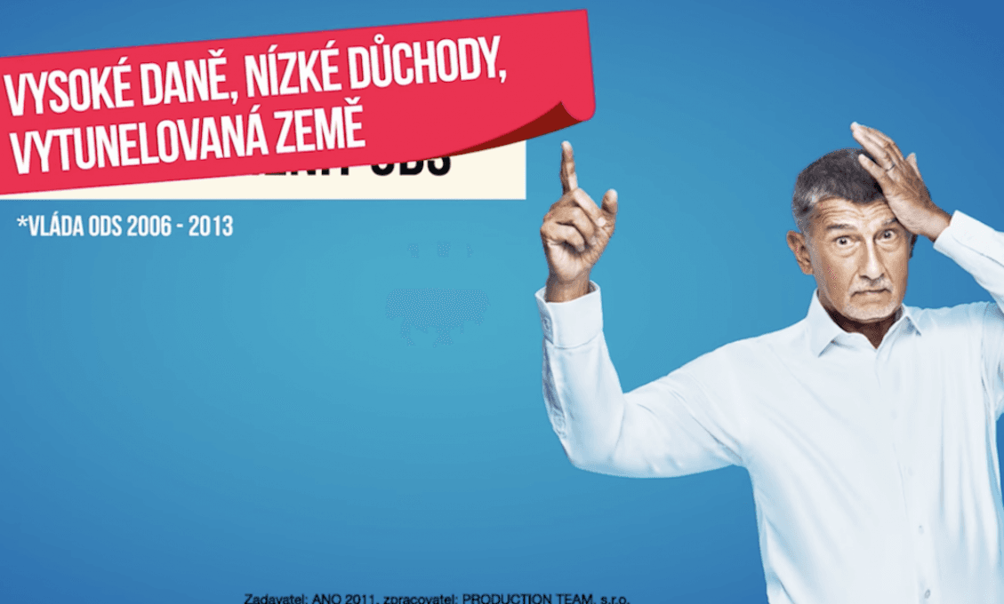 Babišove ANO vyšetrujú pre podozrenie z vedenia nelegálnej kampane v Prahe