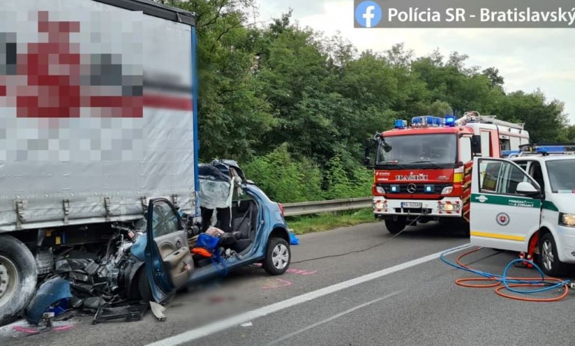 Hrôza na diaľnici D2: Ďalšie zbytočne zmarené dva ľudské životy