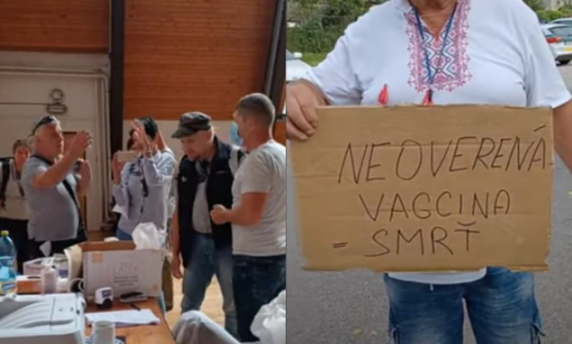 Na Orave ľudia zaútočili na očkovací tím: Ste služobníci diabla a zabíjate ľudí!