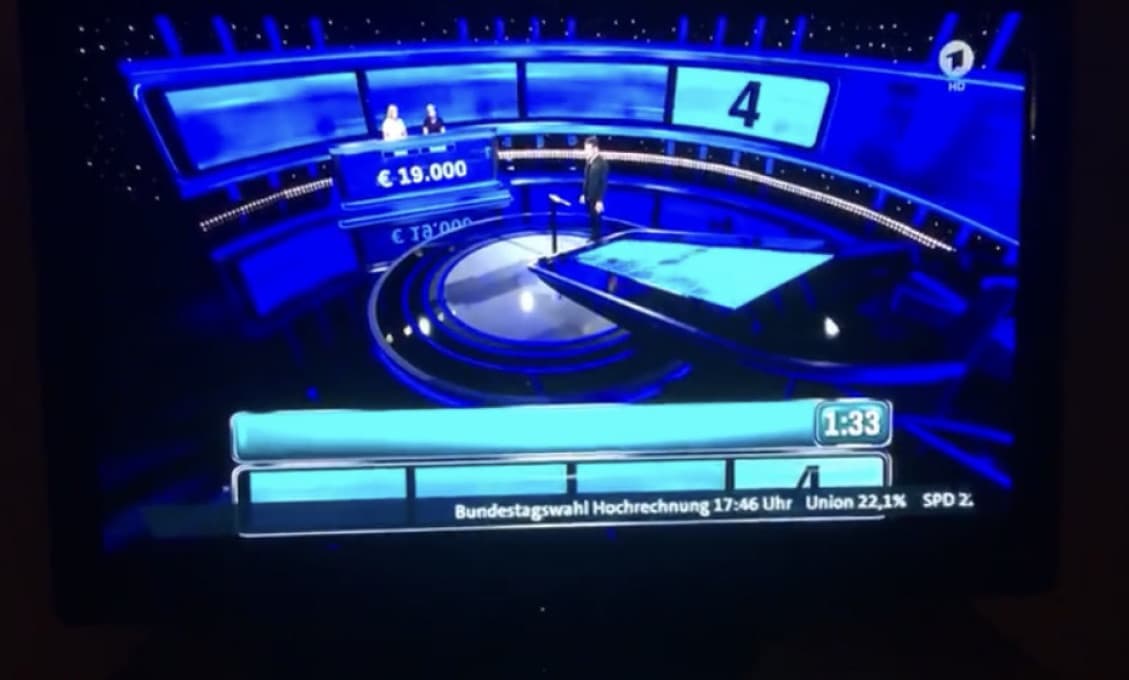 Chybička či škandál? Nemecká televízia odvysielala výsledky volieb už dva dni pred nimi!