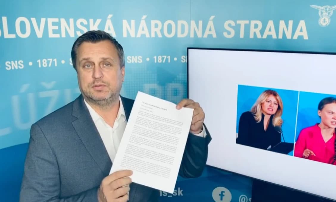 Danko: Greta odkázala Čaputovej, nech si prejav strčí do zadku (VIDEO)