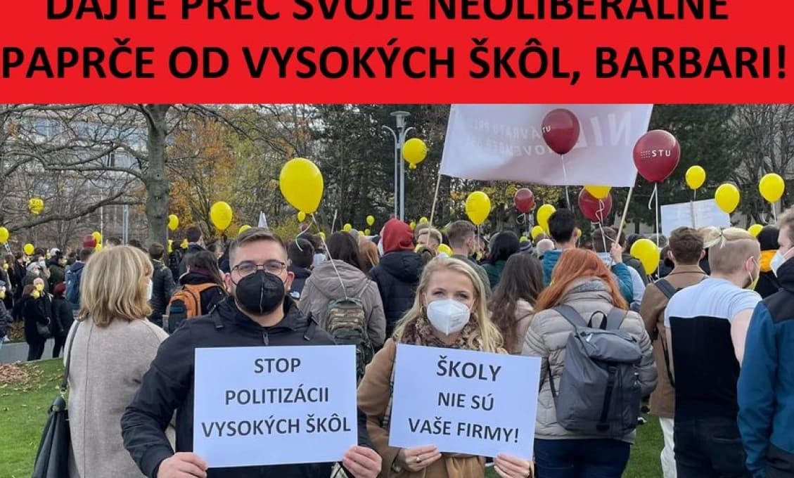 Provládne médiá ešte aj zo študentov urobia extrémistov!