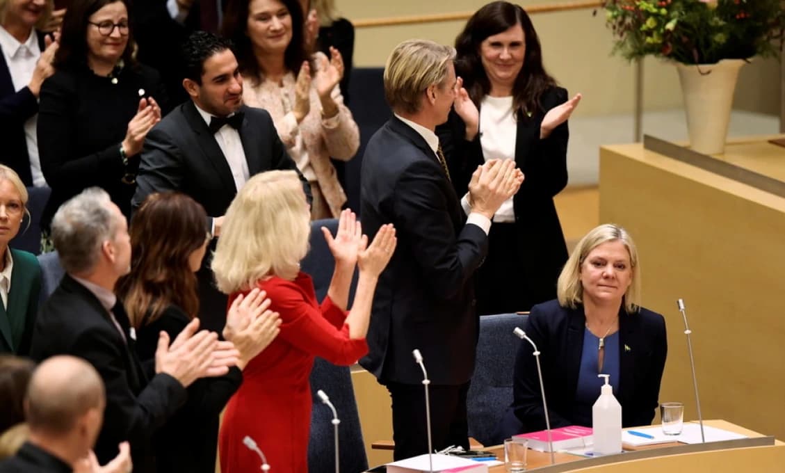 Prvá švédska premiérka odstúpila niekoľko hodín po zvolení