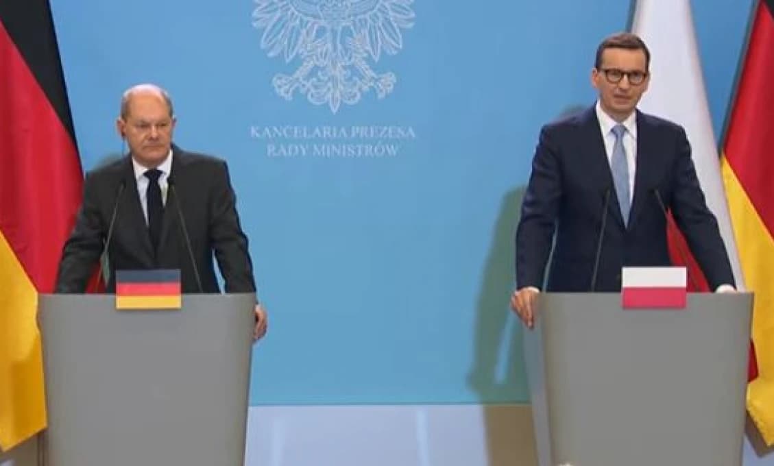 Scholz v Poľsku: Spor o Nord Stream 2. Morawiecki nešetril otvorenou kritikou ! (VIDEO)