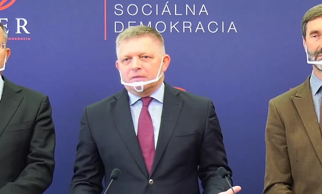 Tlačovka k zadržaniu Roberta Fica: Slovensko pochovalo demokraciu