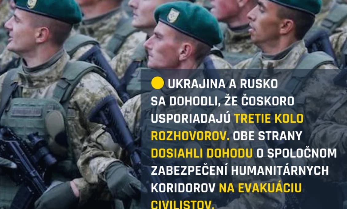 MO SR: Prehľad informácií k ruskému útoku na Ukrajinu