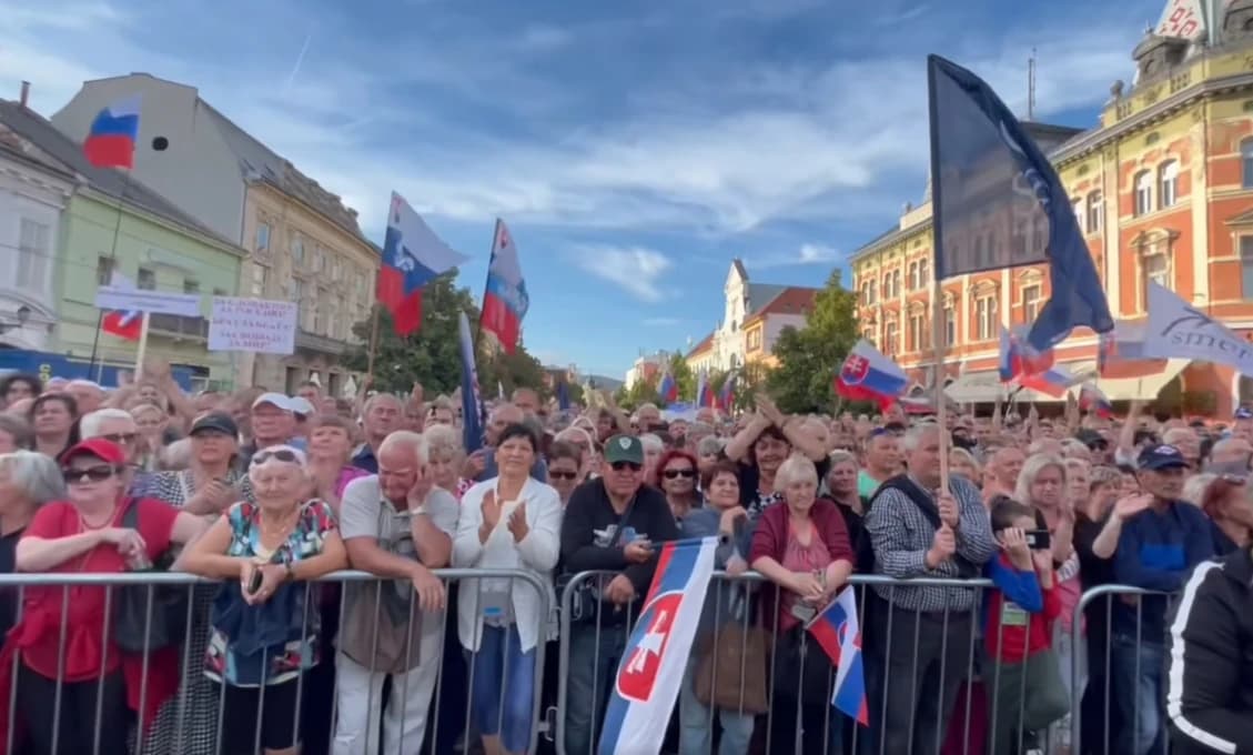 Nechcem závidieť Maďarom, chcem silné Slovensko, chcem hrdých Slovákov! Burcoval ľudí Danko (VIDEO)