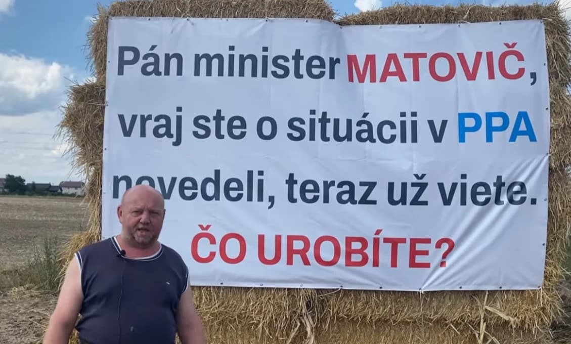 Pán Matovič, fakt si myslíte, že sme takí tupí debili? Pýta sa nahnevaný poľnohospodár (VIDEO)