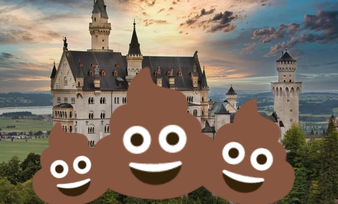 Postaviť hrad z h*vna? V Amerike sa dá aj to!