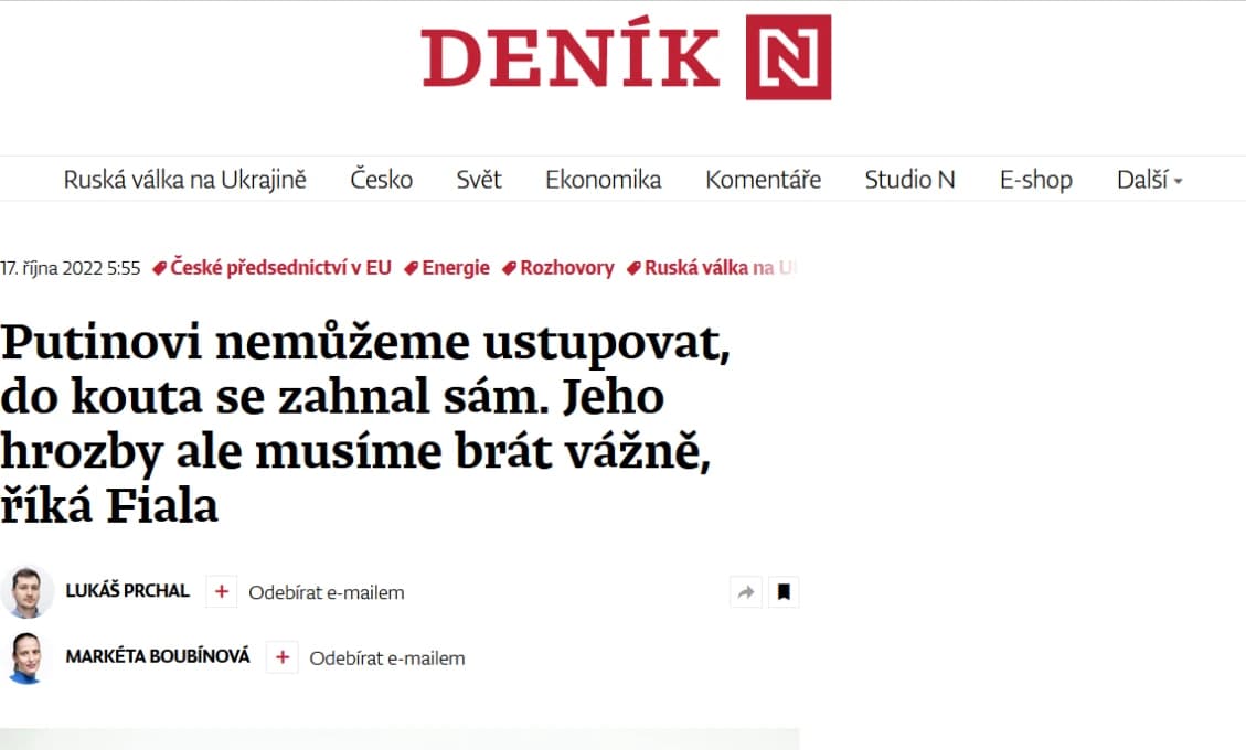 Maďarský veľvyslanec vs. český Denník N. Otázky Denníka N veľvyslanec označil za skresľujúce a útočné proti Maďarsku