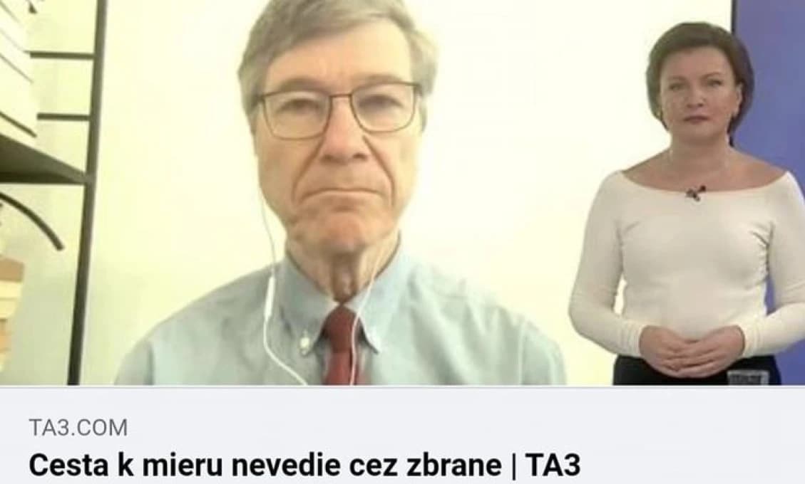 VIDEO ŠKANDALÓZNA CENZÚRA! Rozhovor o Ukrajine s Jeffrey Sachsom TA3 OKAMŽITE STIAHLA!