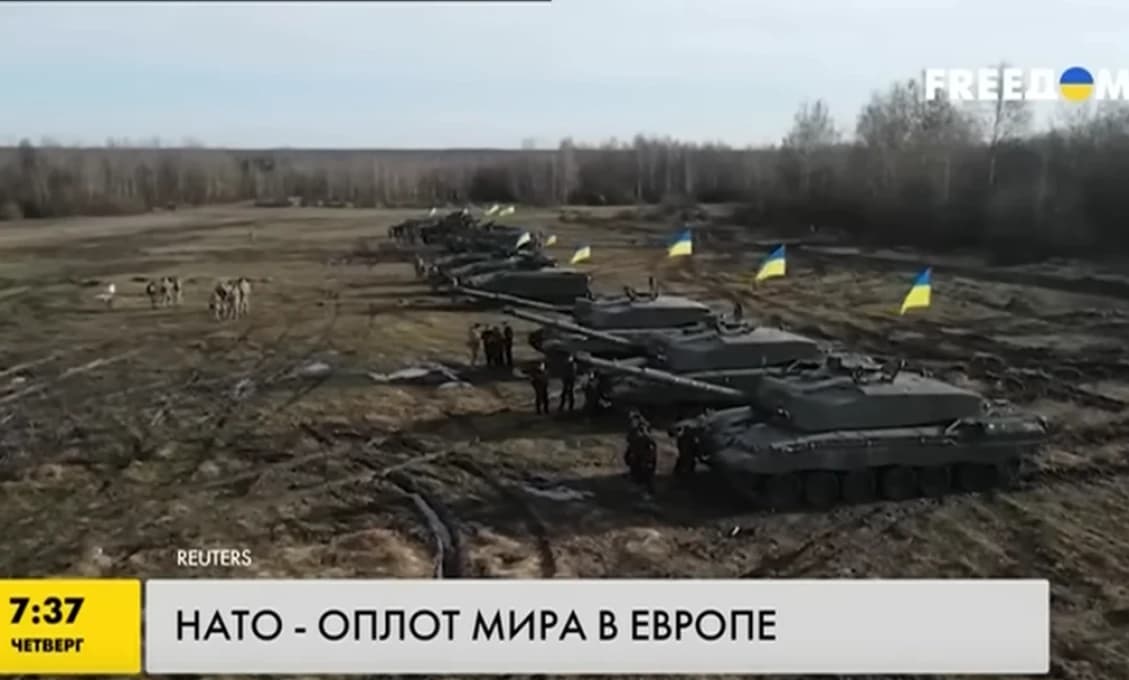 Dôstojník Pentagonu: Západné tanky na Ukrajine zhoria! (VIDEO)