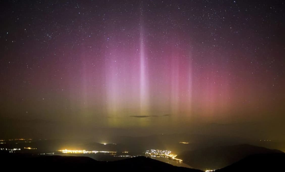 NÁDHERNÉ DIVADLO! Polárna žiara na Slovensku
