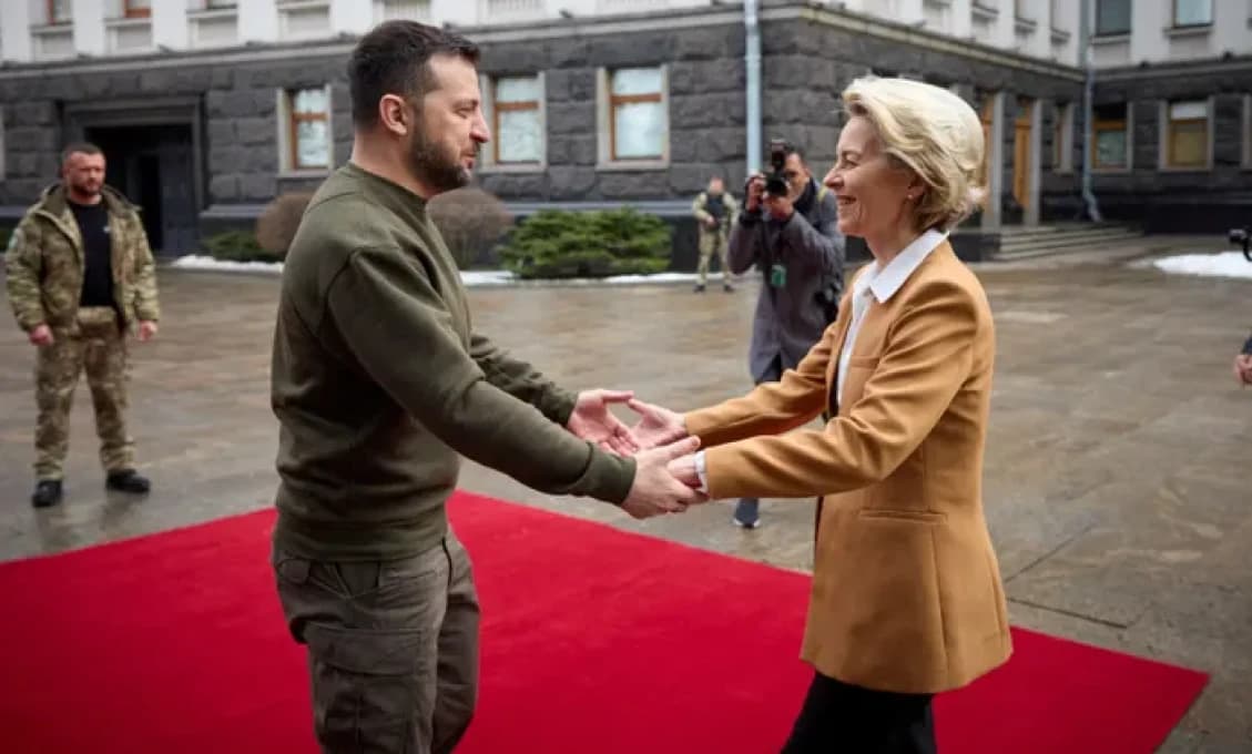 Von der Leyenová ubezpečuje Zelenského: Do Únie aj do NATO vás dostaneme