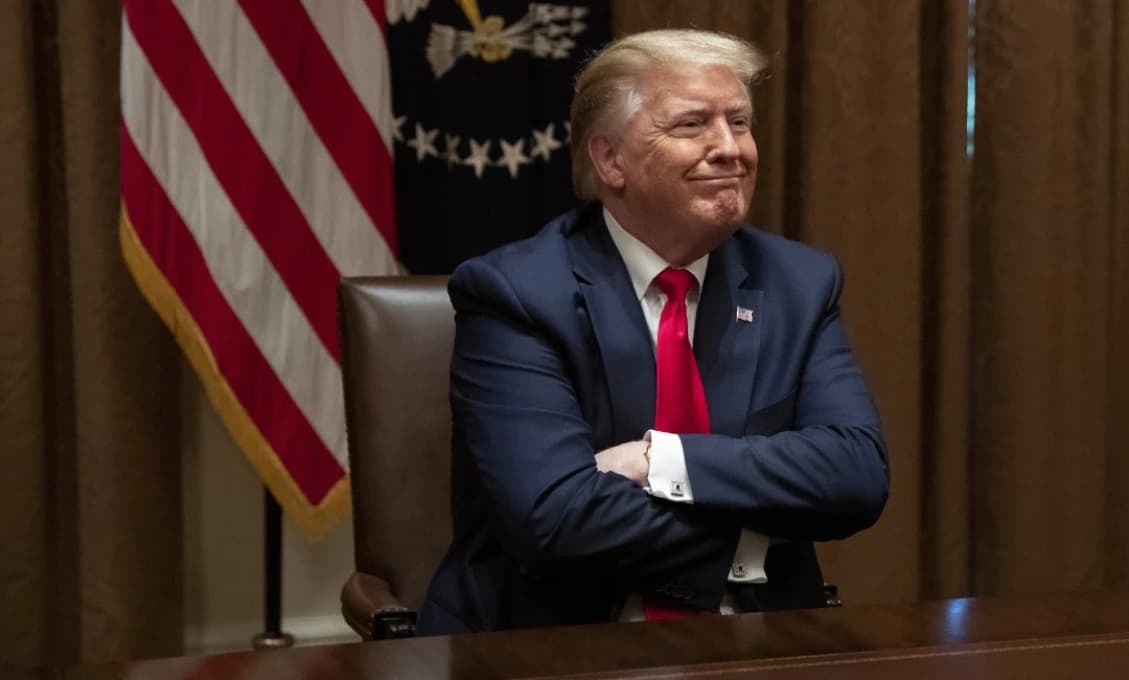 Trump sa opäť blysol