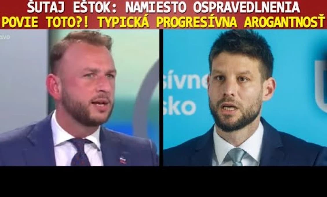 EŠTE VÄČŠÍ CHAOS AKO ZA MATOVIČA! Ak voľby vyhrá tento PROGRESÍVNY EXPERIMENT. Šimečka ZÚRI (VIDEO)
