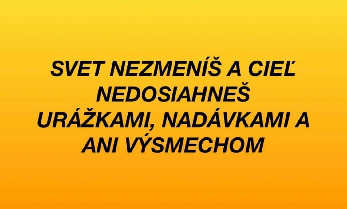 Že by rada od Žilinku smerovala (aj) k Matovičovi?