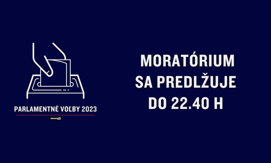 Moratórium sa predlžuje do 22.40 h