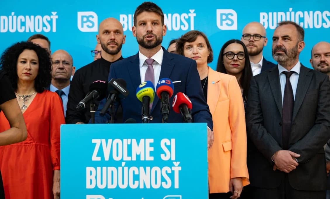 TK Progresívneho Slovenska: Novinári takmer plakali spolu so Šimečkom (VIDEO)