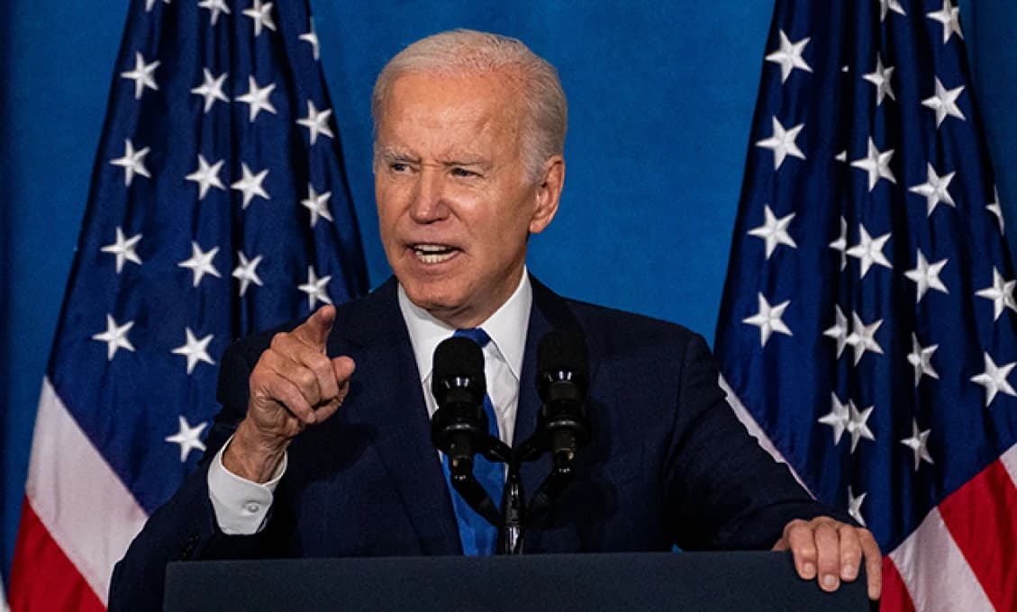 Biden: VEĽKÁ CHYBA, že Izrael v tomto bode okupuje Gazu