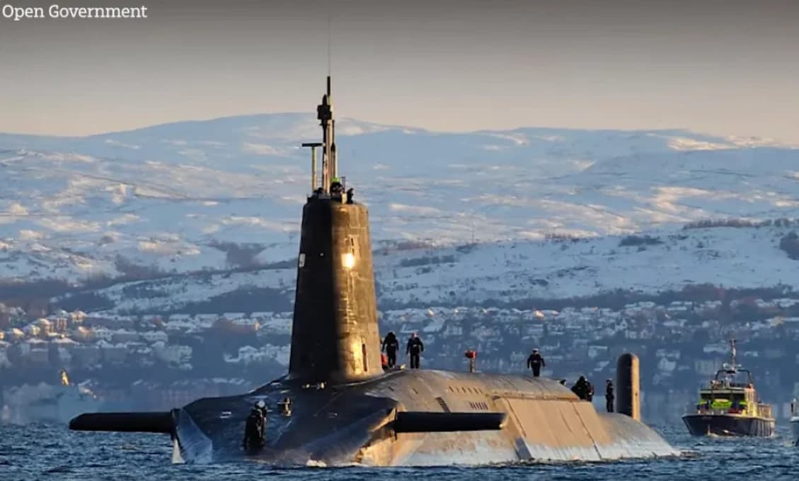 Britská ponorka takmer stroskotala