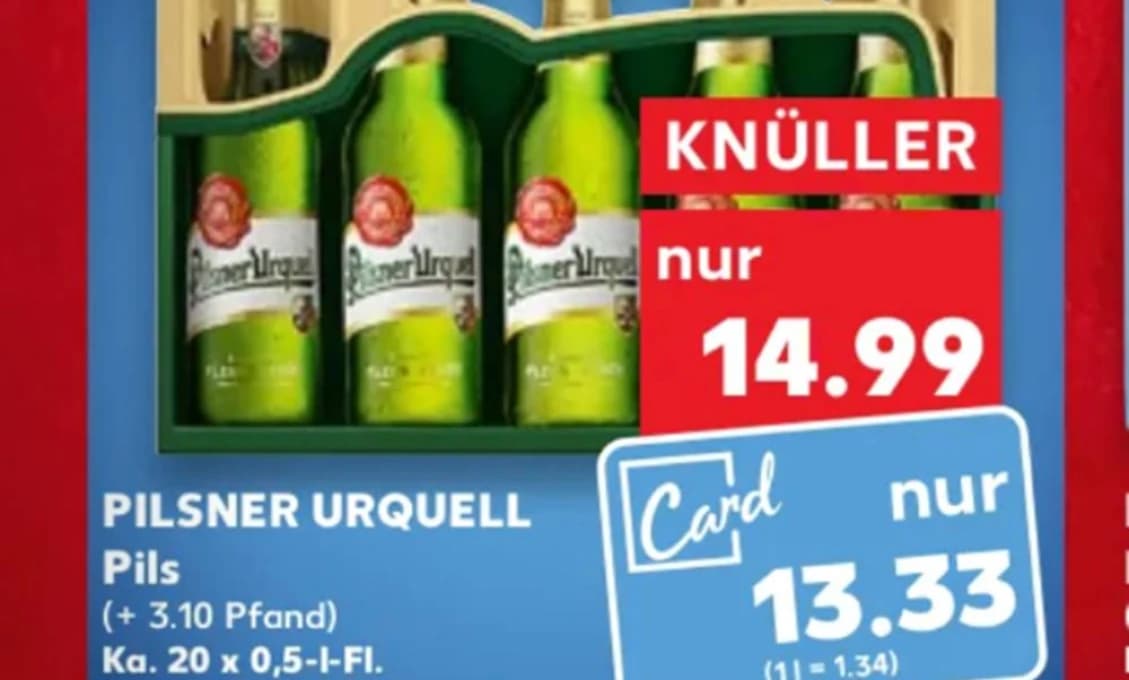 ČESI ZÚRIA! České pivo ZA BABKU! Kde? V NEMECKU!