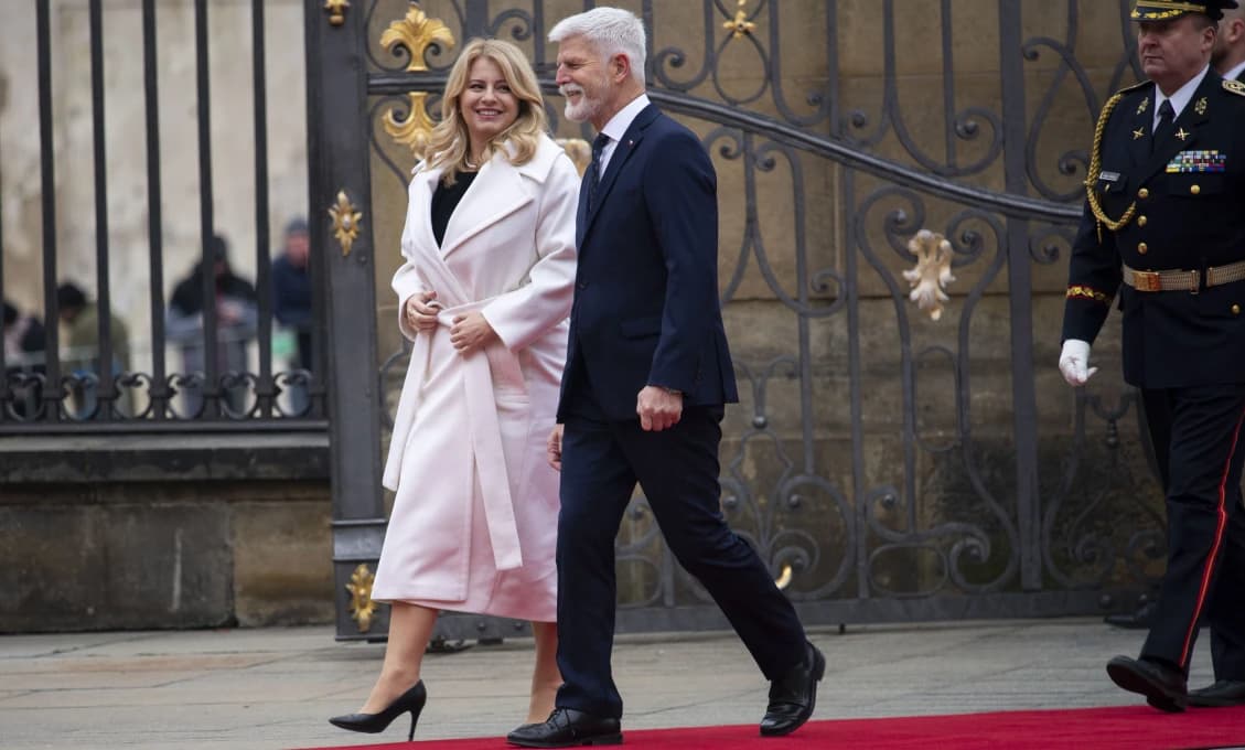 Na Pražskom hrade sa začal summit prezidentov V4, prišla aj Z. Čaputová