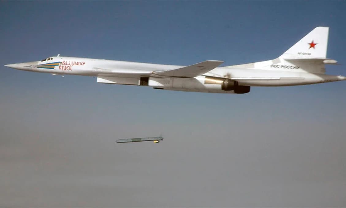 Raketová smršť nad Ukrajinou