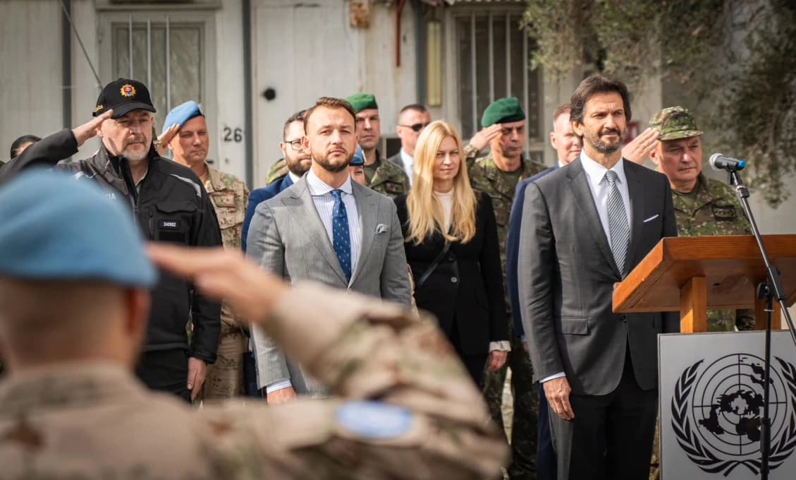 Kaliňák navštívil príslušníkov OS SR na Mierovej misii na Cypre